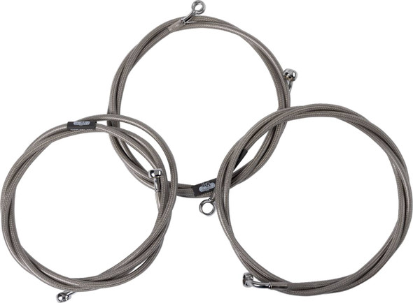 La Choppers - LA-8059B16 - Brake Line - 24"+ - '15-'17 FL