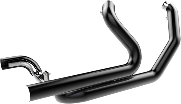 Khrome Werks - 200860 - Aggressor 2-into-2 Crossover Headers - Black - FL
