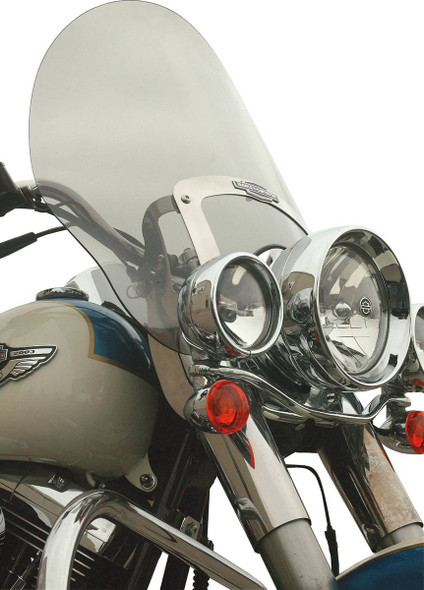 Klock Werks - KWW-02-0236 - Flare™ Windshield - 17" - Tint - FLST