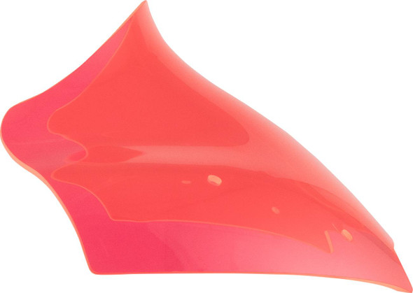 Klock Werks - KWW-01-0710 - Kolor Flare™ Windshield - 10" - Pink Ice - FLTR