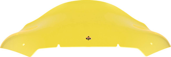 Klock Werks - KWW-01-0712 - Kolor Flare™ Windshield - 10" - Yellow Ice - FLTR