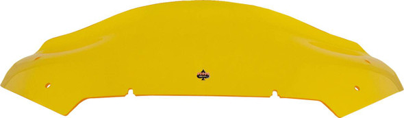 Klock Werks - KWW-01-0757 - Kolor Flare™ Sport Windshield - 8" - Yellow - FLTRX