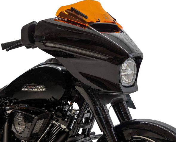 Klock Werks - KWW-01-0737 - Kolor Flare™ Windshield - 6-1/2