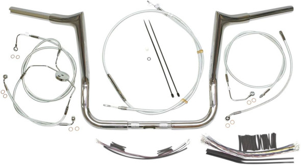 Magnum Shielding - 38831-414 - 1-1/4" Viking Handlebar Installation Kit - 14" - Sterling Chromite II®