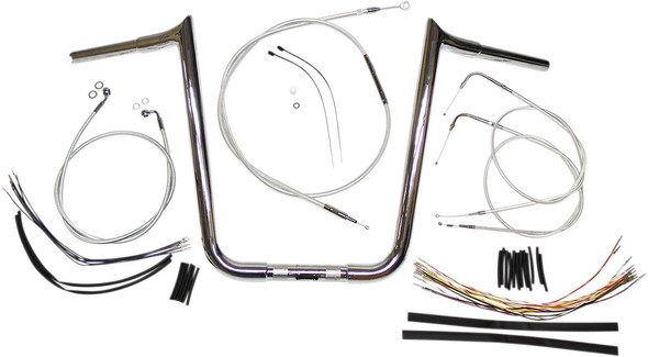 Magnum Shielding - 387441 - Sterling Chromite II® Designer Handlebar Installation Kit - 12"-14" - '00-'06 FLST