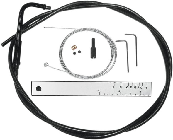 Magnum Shielding - 494524 - BYO™ Build Your Own™ Control Cable Kit - Idle - 45° - Black