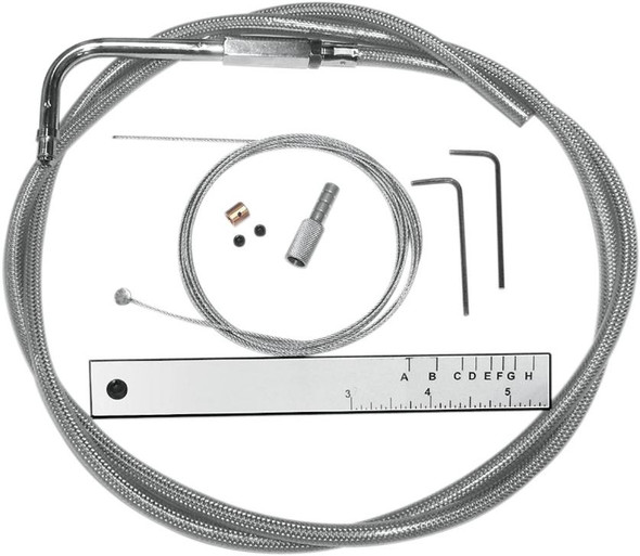 Magnum Shielding - 394524 - BYO™ Build Your Own™ Control Cable Kit - Idle - 45° - Stainless Steel