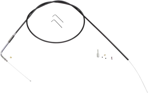 Magnum Shielding - 494629 - BYO™ Build Your Own™ Control Cable Kit - Idle - 90° - Black