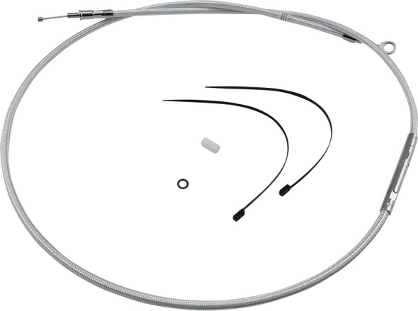 Magnum Shielding - 321210HE - High-Efficiency Braided Sterling Chromite II® Clutch Cable - 72-11/16"