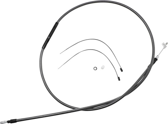 Magnum Shielding - 72128HE - High-Efficiency Polished KARBONFIBR Clutch Cable - 70-11/16"