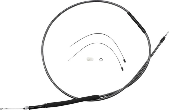 Magnum Shielding - 722312HE - High-Efficiency Polished KARBONFIBR Clutch Cable - 74-11/16"