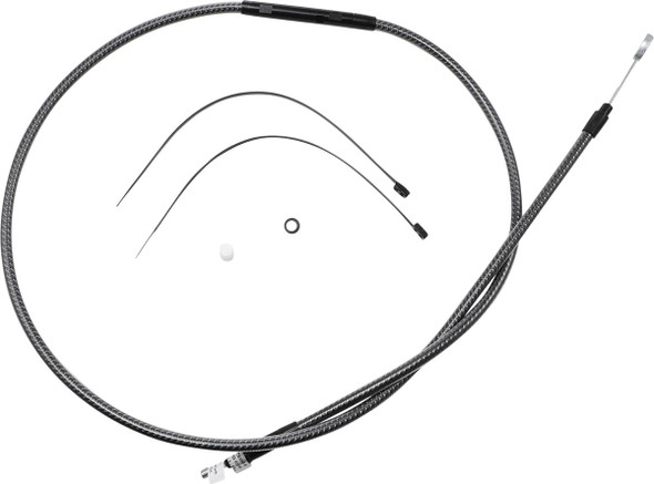 Magnum Shielding - 72256HE - High-Efficiency Polished KARBONFIBR Clutch Cable - 61"