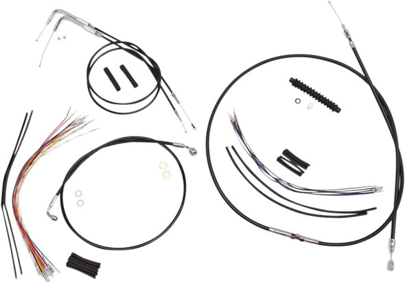 Magnum Shielding - 489271 - XR Handlebar Installation Kit - 12"-14" Ape Hanger Handlebars - Black