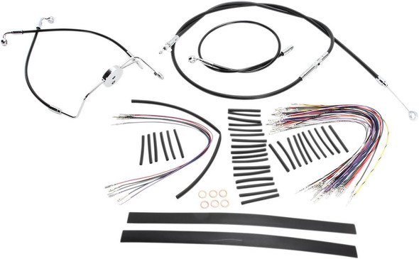 Magnum Shielding - 489301 - XR Handlebar Installation Kit - 12"-14" Ape Hanger Handlebars - Black Magnum Shielding - 489301 - XR Handlebar Installation Kit - 12"-14" Ape Hanger Handlebars - Black