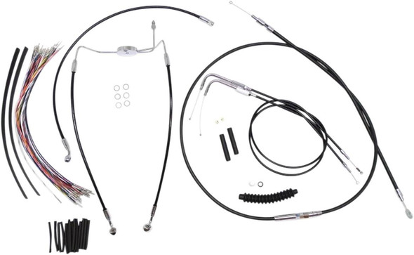 Magnum Shielding - 489281 - XR Handlebar Installation Kit - 12"-14" Ape Hanger Handlebars - Black