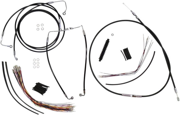 Magnum Shielding - 489311 - XR Handlebar Installation Kit - 12"-14" Ape Hanger Handlebars - Black