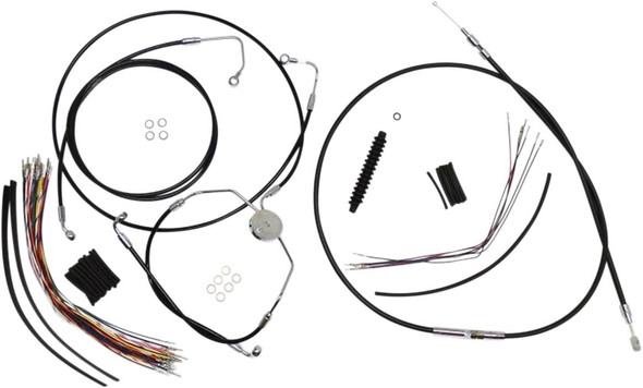 Magnum Shielding - 489321 - XR Handlebar Installation Kit - 12"-14" Ape Hanger Handlebars - Black Magnum Shielding - 489321 - XR Handlebar Installation Kit - 12"-14" Ape Hanger Handlebars - Black