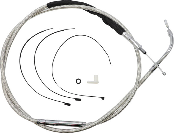 Magnum Shielding - 52368HE - High-Efficiency Polished Stainless Clutch Cable - 73-3/4"