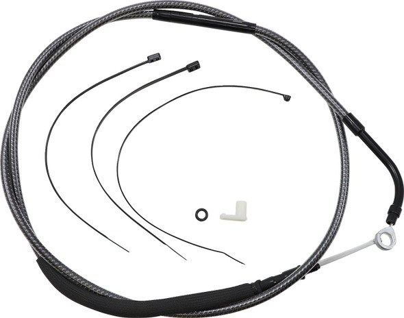Magnum Shielding - 72368HE - High-Efficiency Polished KARBONFIBR Clutch Cable - 73-3/4"
