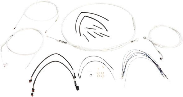 Magnum Shielding - 387663 - Sterling Chromite II® Designer Handlebar Installation Kit - 18"-20" - '14-'22 Sportster