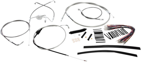 Magnum Shielding - 589291 - XR Handlebar Installation Kit - 12"-14" Ape Hanger Handlebars - Stainless Steel Magnum Shielding - 589291 - XR Handlebar Installation Kit - 12"-14" Ape Hanger Handlebars - Stainless Steel