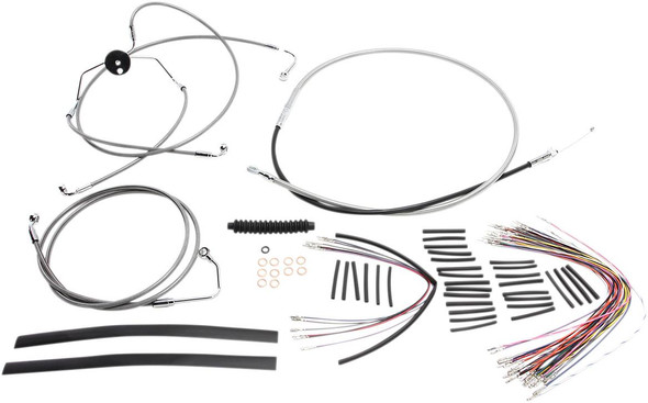 Magnum Shielding - 589321 - XR Handlebar Installation Kit - 12"-14" Ape Hanger Handlebars - Stainless Steel Magnum Shielding - 589321 - XR Handlebar Installation Kit - 12"-14" Ape Hanger Handlebars - Stainless Steel