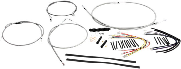 Magnum Shielding - 589442 - XR Handlebar Installation Kit - 15"-17" Ape Hanger Handlebars - Stainless Steel Magnum Shielding - 589442 - XR Handlebar Installation Kit - 15"-17" Ape Hanger Handlebars - Stainless Steel