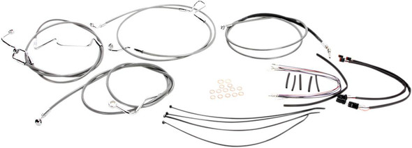 Magnum Shielding - 589551 - XR Handlebar Installation Kit - 12"-14" Ape Hanger Handlebars - Stainless Steel Magnum Shielding - 589551 - XR Handlebar Installation Kit - 12"-14" Ape Hanger Handlebars - Stainless Steel