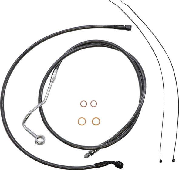 Magnum Shielding - 4871001 - Black Pearl™ Designer Handlebar Installation Kit - 12"-14" - '21-'22 FLHR