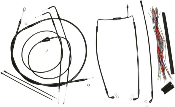 Magnum Shielding - 486281 - XR Handlebar Installation Kit - 12"-14" Ape Hanger Handlebars - Black