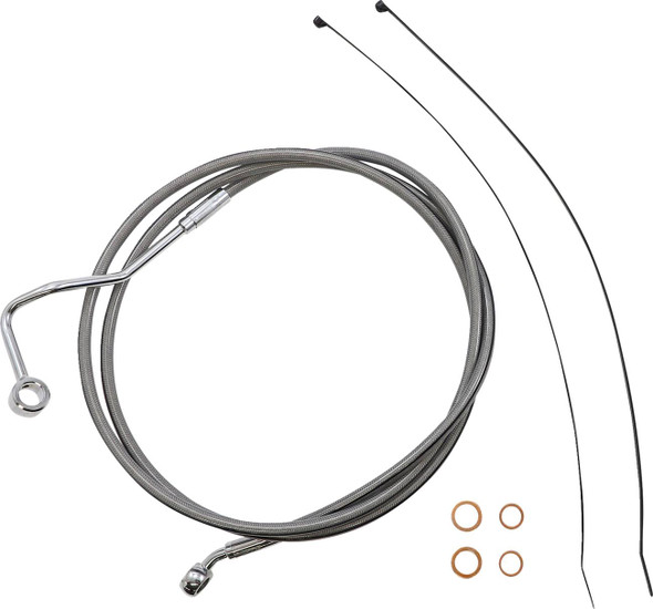 Magnum Shielding - 589971 - XR Handlebar Installation Kit - 12"-14" Ape Hanger Handlebars - Stainless Steel/Chrome