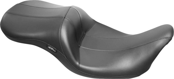 Le Pera - LK-957HR3 - Maverick Seat - without Backrest - HR Black Carbon Fiber Inlay - Black - FL '08-'23