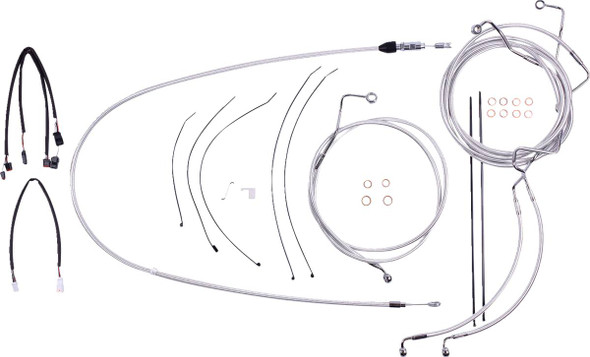 Magnum Shielding - 3871213 - Sterling Chromite II® Designer Handlebar Installation Kit - 18"-20" - '21-'23 FLTR