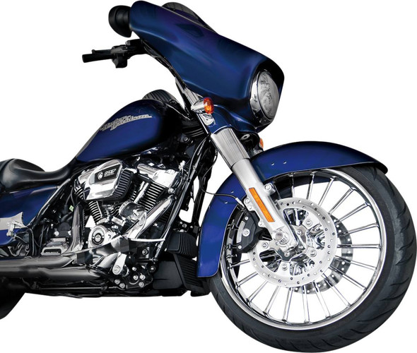 Rc Components - 21350-9031A126C - Wheel - Illusion - Front - Dual Disc/with ABS - Chrome - 21x3.5