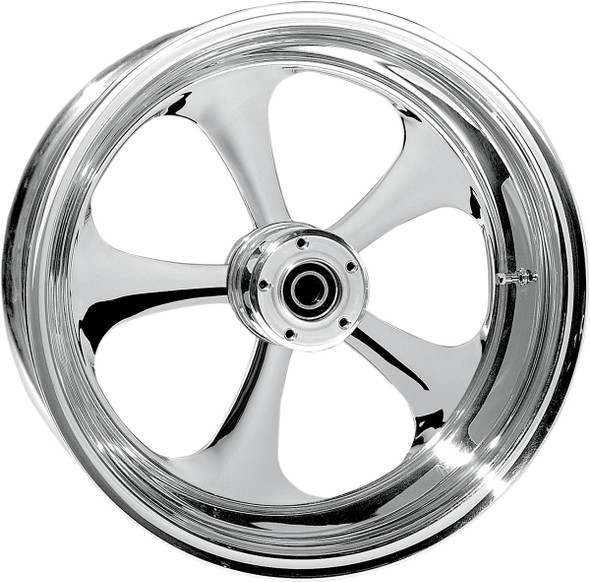 Rc Components - 16350-9974-92C - Wheel - Nitro - Rear - Single Disc/without ABS - Chrome - 16x3.5 - '02-'07 FLT
