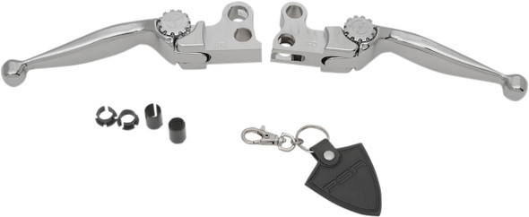 Psr - 12-00601-20 - Lever Set - Journey - Harley Davidson - Chrome