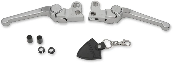 Psr - 12-00651-20 - Lever Set - Anthem - Harley Davidson - Chrome