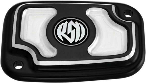 Rsd - 0208-2114-BM - Cafe Front Brake Master Cylinder Cover - FL - Contrast Cut