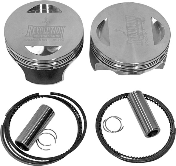 Revolution Performance, Llc - RP301-518W - Piston Kit - 109" - Evolution