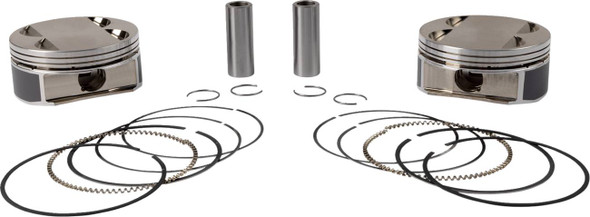 S&S Cycle - 920-0141 - Big Bore Piston Kit - 124" - +.010 - M8