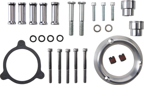 Rc Components - Chrome Airstrike Air Cleaner fits '17-'23 Harley M8 FLHT/​FLHR/​FLHX/​FLTRX/H-D FL Trike (Except '23 FLHXSE/F LTRXSE) Models