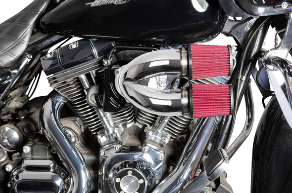 S&S Cycle - 170-0636A - Tuned Induction Air Cleaner Kit - Chrome