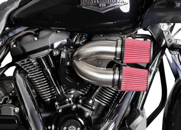 S&S Cycle - 170-0565A - Tuned Induction Air Cleaner Kit - Stainless Steel