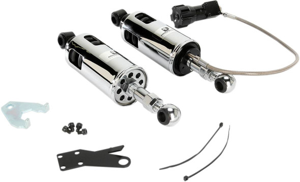 Progressive Suspension - 422-4103C - 422 Series Shocks with Rap - Chrome - Standard