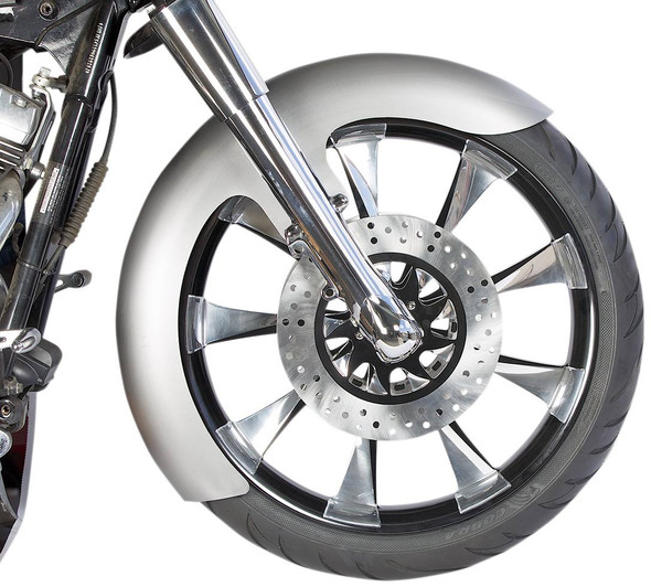 Russ Wernimont Designs - RWD-50143 - Custom Dresser Front Fender for 30" Wheel - Steel - LS-2 Style - 6.5" W x 55" L