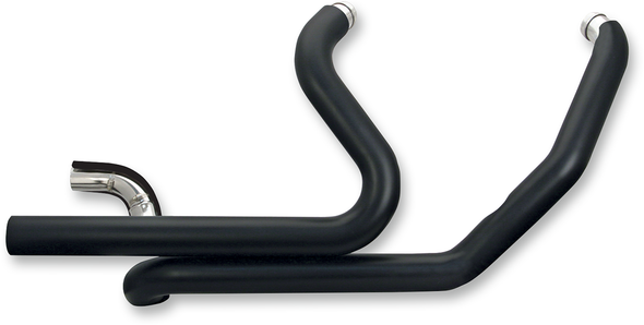 S&S Cycle - 550-0142A - Power Tune® Dual Headers - Black Ceramic