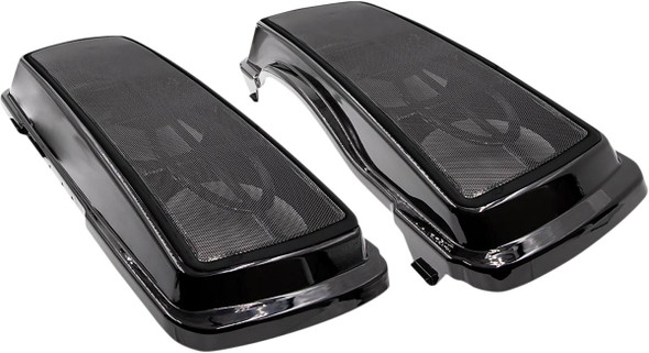 Saddle Tramp - BC-HD365-1 - Saddlebag Lid - Triple - FLH/FLTR