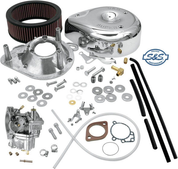 S&S Cycle - 11-0440 - Super E Carburetor Kit - Evolution Big Twin