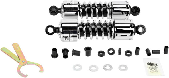 Progressive Suspension - 412-4005C - 412 Series Shock - 11" - Standard - Chrome - H-D