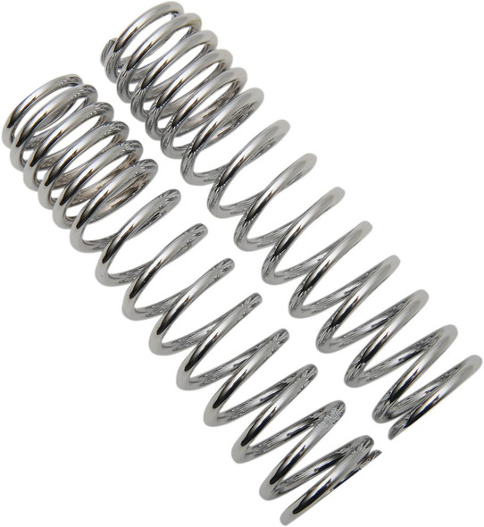 Progressive Suspension - 03-1394C - Shock Springs - 70-120 lb/in - Chrome